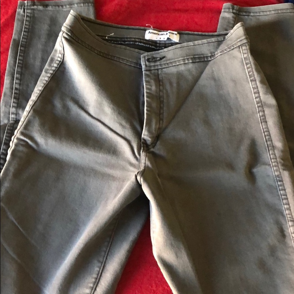 American apparel high rise jeans